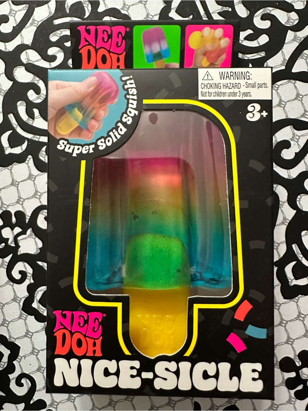 Nice-Sicle Rainbow Squishy Toy - Multi Color